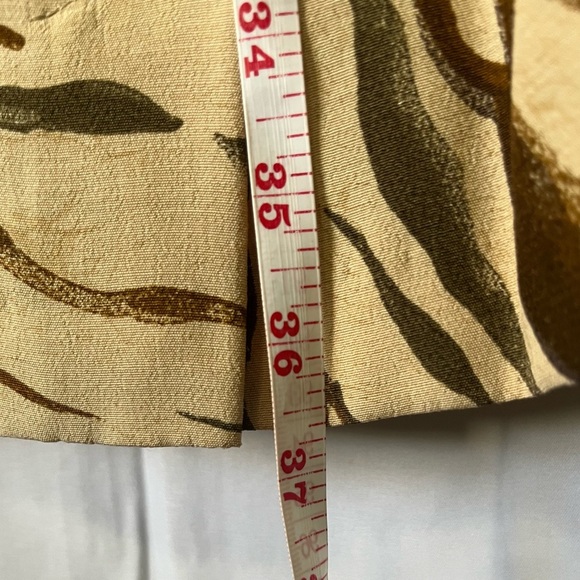 Vanity Fair Dress Women’s 10 Vintage Tiger Print Shift Side Zip Lined Retro - Picture 4 of 13